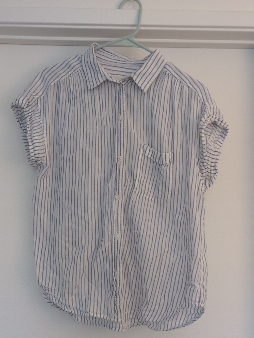Striped Casual Button Down Shirt